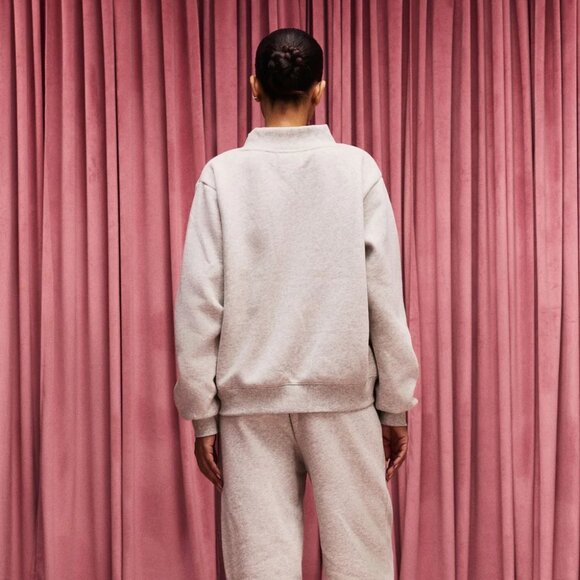 PARKE Valentine's Day Hoodie Grey Casual Preppy Style 🤍❤ - Picture 9 of 9